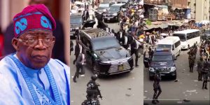 Lagos residents cry out to Tinubu as his convoy passes