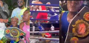 Portable beats Charles Okocha in celebrity boxing match on Boxing Day
