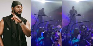 Singer Kizz Daniel gives female fan full scholarship to Nigerian university at his live concert (Video)