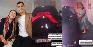 Cristiano Ronaldo surprises his mother with $73k (N670m) Porsche Cayenne on her 69th birthday