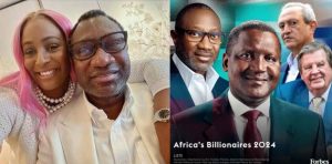 DJ Cuppy overjoyed as her billionaire father Femi Otedola makes the list of Forbes top 20 richest people in Africa