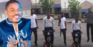 Moment Gospel singer Yinka Ayefele stands from his wheelchair in new video