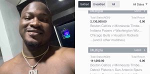 Nigerian Man causes stir online after losing over N10m he staked on betting