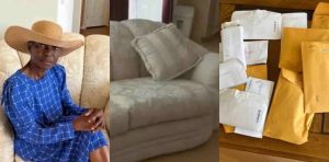 Nigerian Woman returns N14.9m found hidden in chairs gifted to her for free online