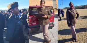 Nigerian lady overexcited as she joins US Army and becomes a citizen in one day