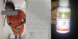 Nigerian lady who works as Bank staff writes in her final note as she end it all