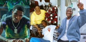Nigerians react as DJ Chicken says Wizkid will soon join his mum in the grave