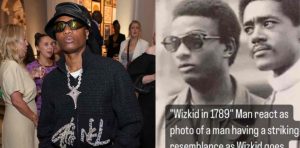 Photo of singer Wizkid look-alike in the year 1789 stirs reactions online
