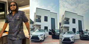Reactions as Singer Qdot shows off his newly acquired 5th mansion