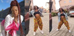 Reactions as Singer Yemi Alade flaunts growing baby bump in new video