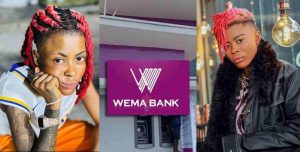 Singer Candy Bleakz cries out after all her savings disappears from WEMA bank
