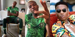 Victor Osimhen spotted vibing hard to Wizkid new song with Zlatan as Super Eagles arrive in Cote d’Ivoire