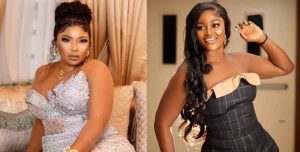 Actress Chizzy Alichi and Laide Bakare fight dirty online