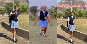 Nigerian Lady returns to secondary school at 27 years after dropping out due to financial struggle