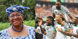 Okonjo-Iweala urges Super Eagles to defeat South Africa