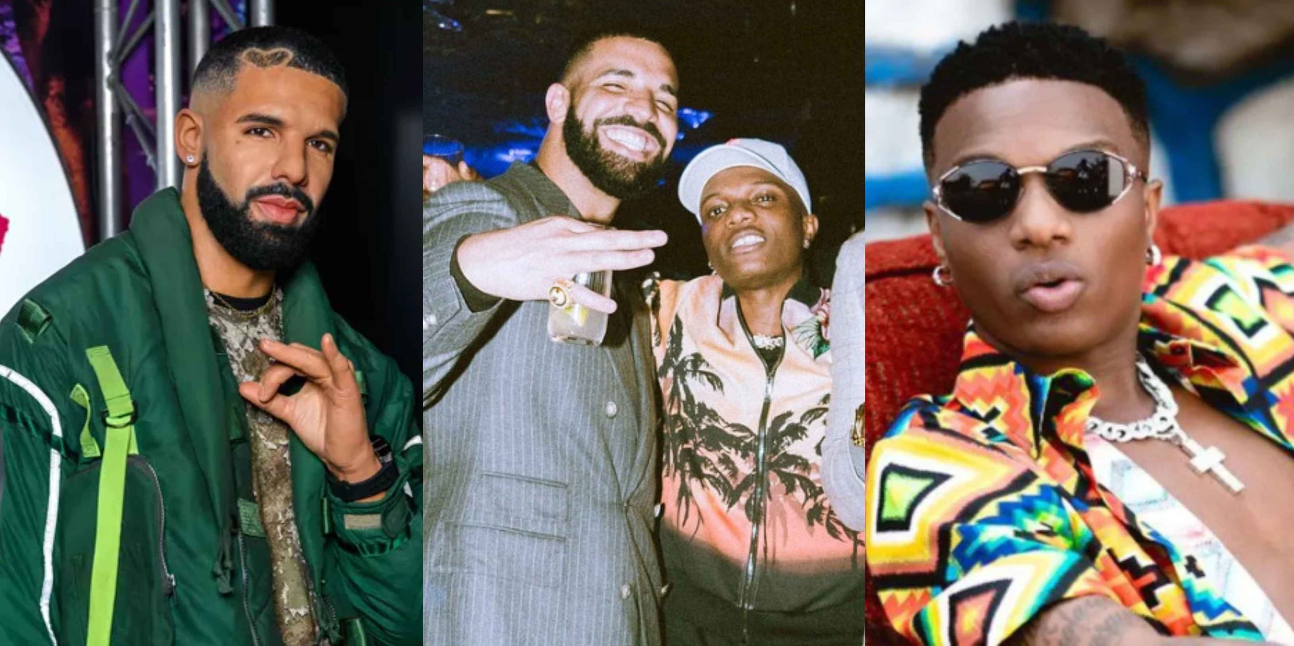 Rapper Drake gives special shoutout to Wizkid as their hit song 'One Dance' hits 3billion streams on Spotify