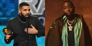 Rapper Drake sends message to Davido after he loses his 3 nominations at the 66th Grammy Awards