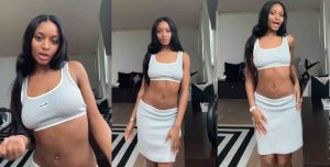 Reactions as Ayra Starr obeys her mum as she stops wearing short skirts 