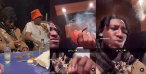 Singer Shallipopi reacts after tasting Wizkid’s Jumbo for the first time