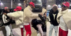 Video of Portable prostrating for Wizkid as they link up in London stirs reactions