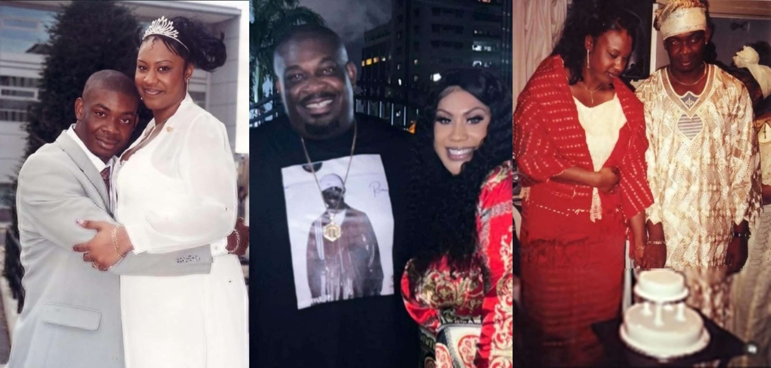 Mixed reactions as Don Jazzy and his ex-wife Michelle Jackson hang out together 