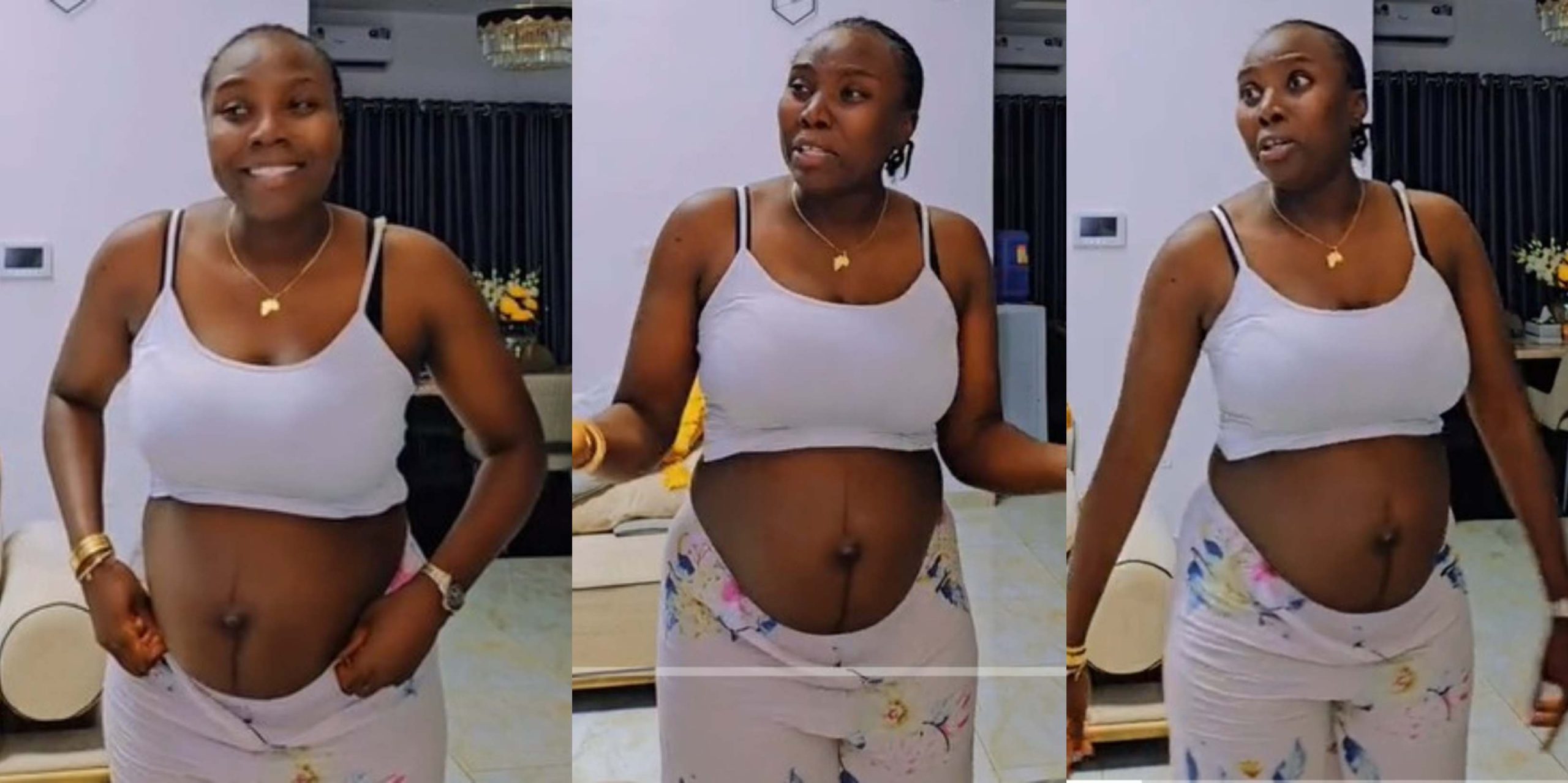 Nigerian Lady rejects marriage, prefers being a baby mama, set to give birth to second child for her man