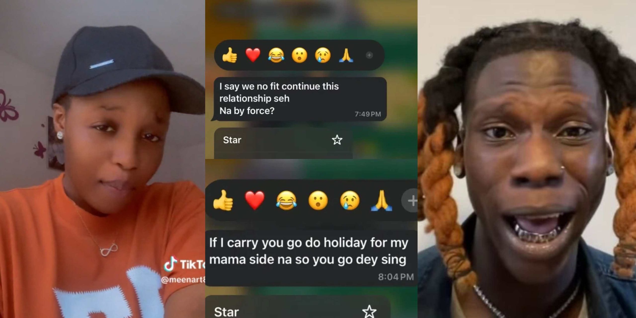Nigerian man dumps girlfriend for singing Seyi Vibez and Balloranking songs word for word