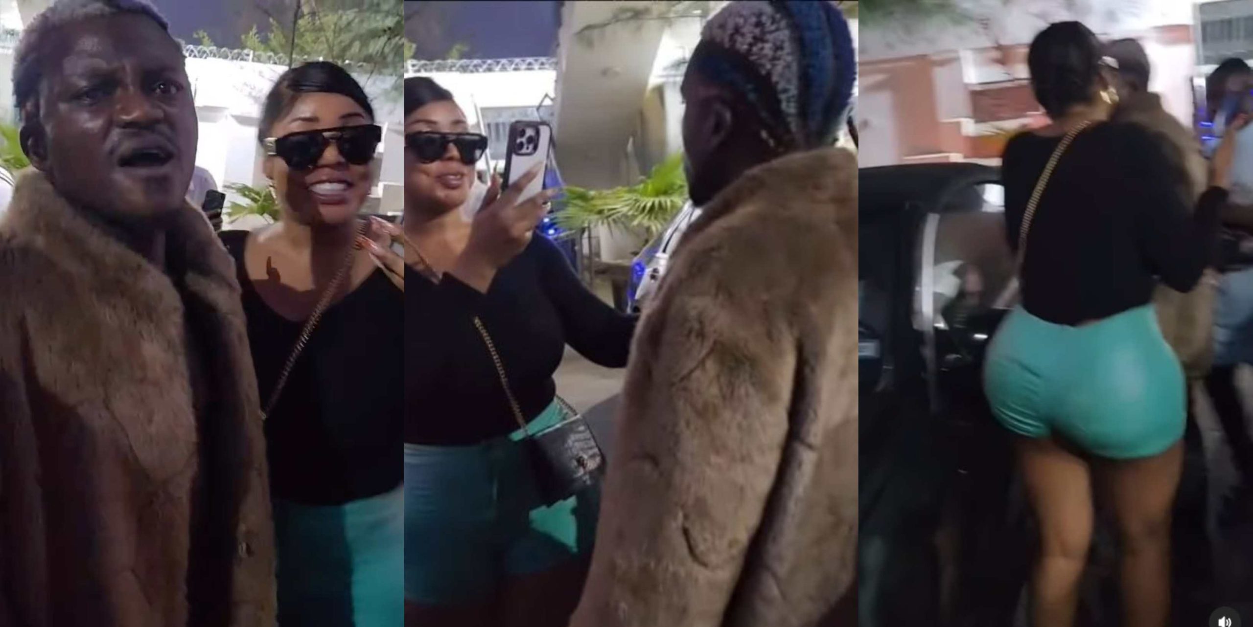 Please come and control this girl – Portable cries out as highly endowed lady loses her home training after meeting him (Video)