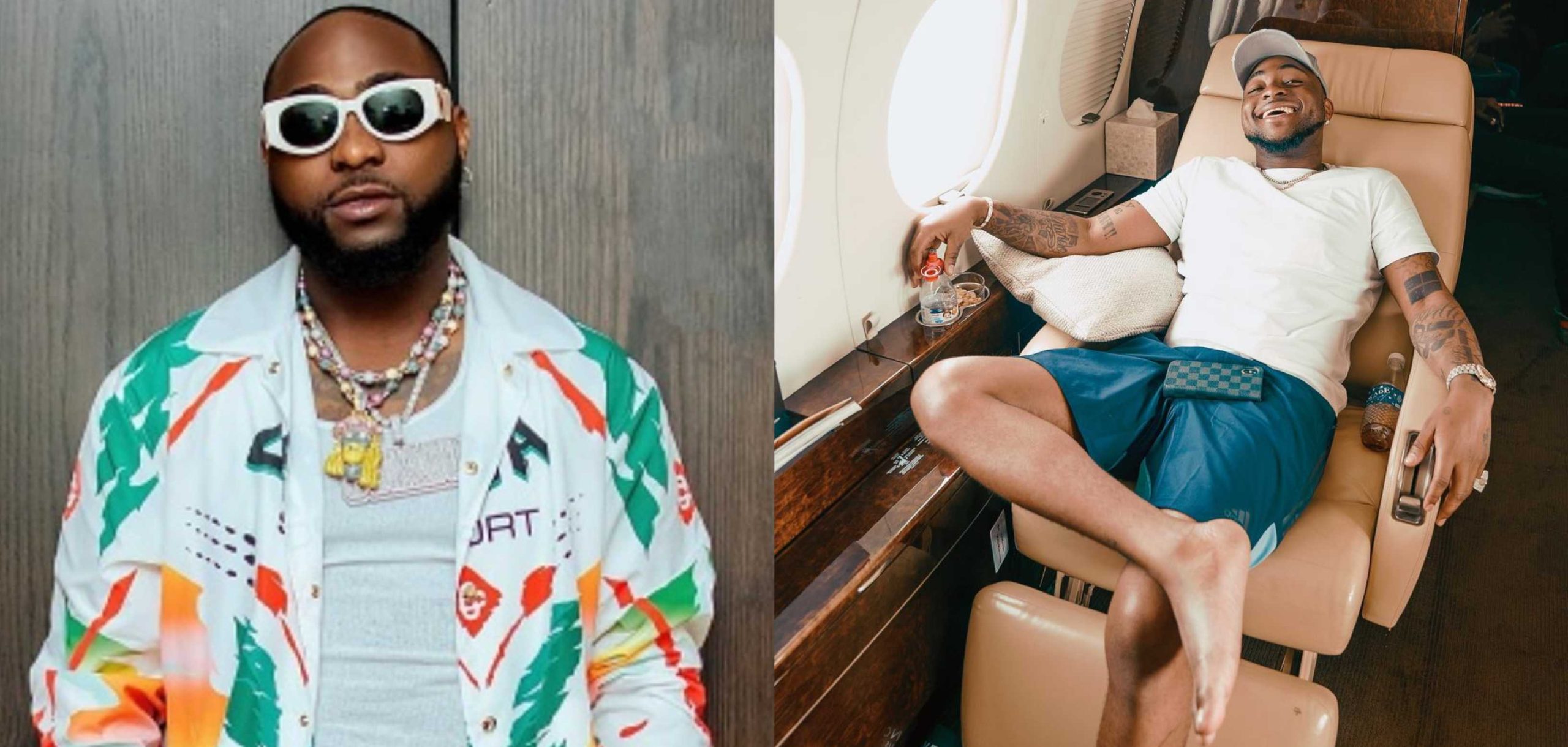 Singer Davido stuns many as he reveals the age he enters private jet for the first time