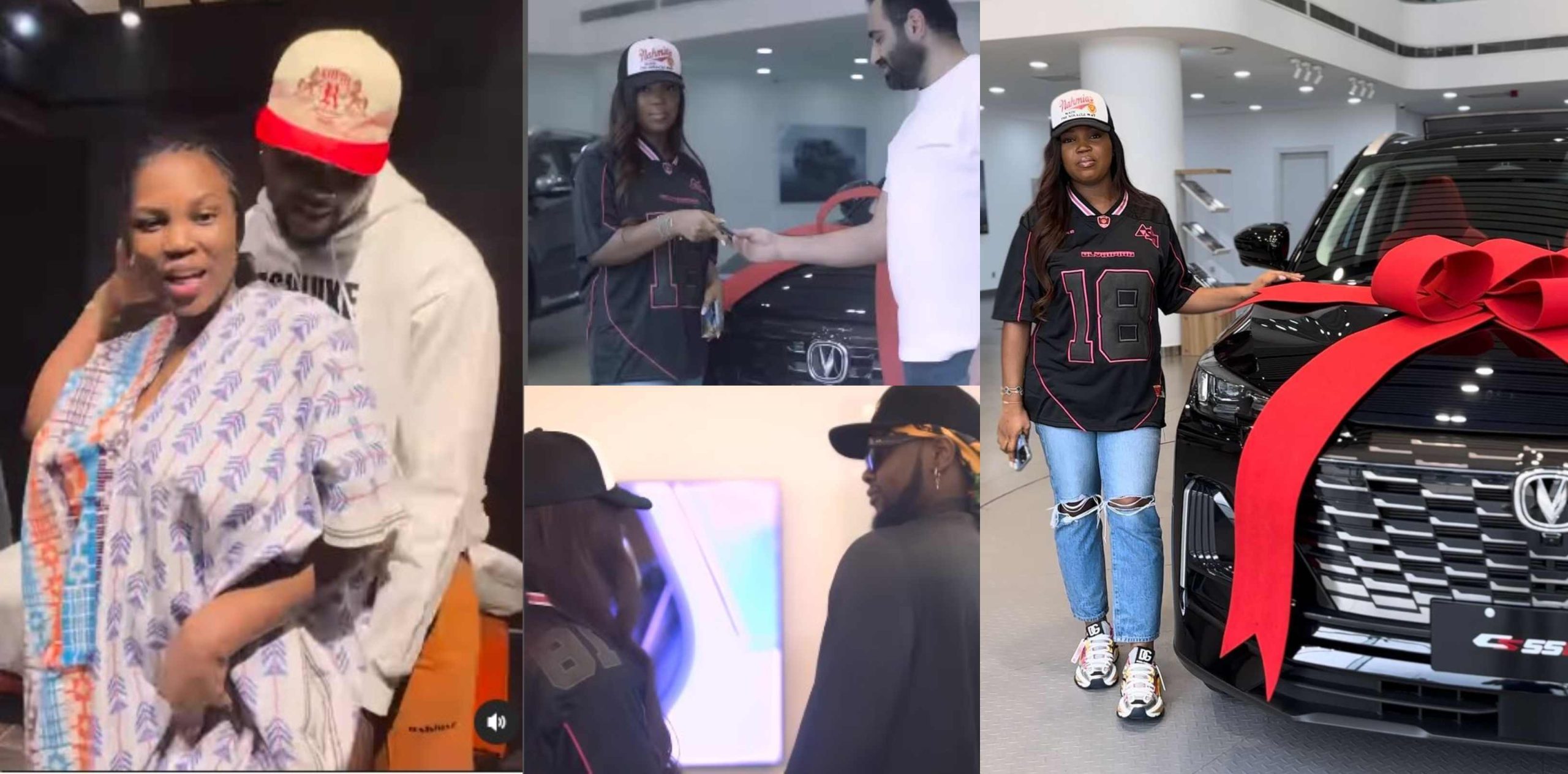 Singer Kizz Daniel celebrates his wife as she bags endorsement deal with Mikano, receives an expensive car