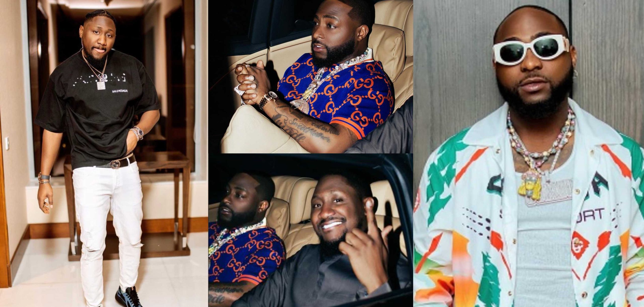 Tunji Adeleke reacts his cousin singer Davido for cropping him out of a photo