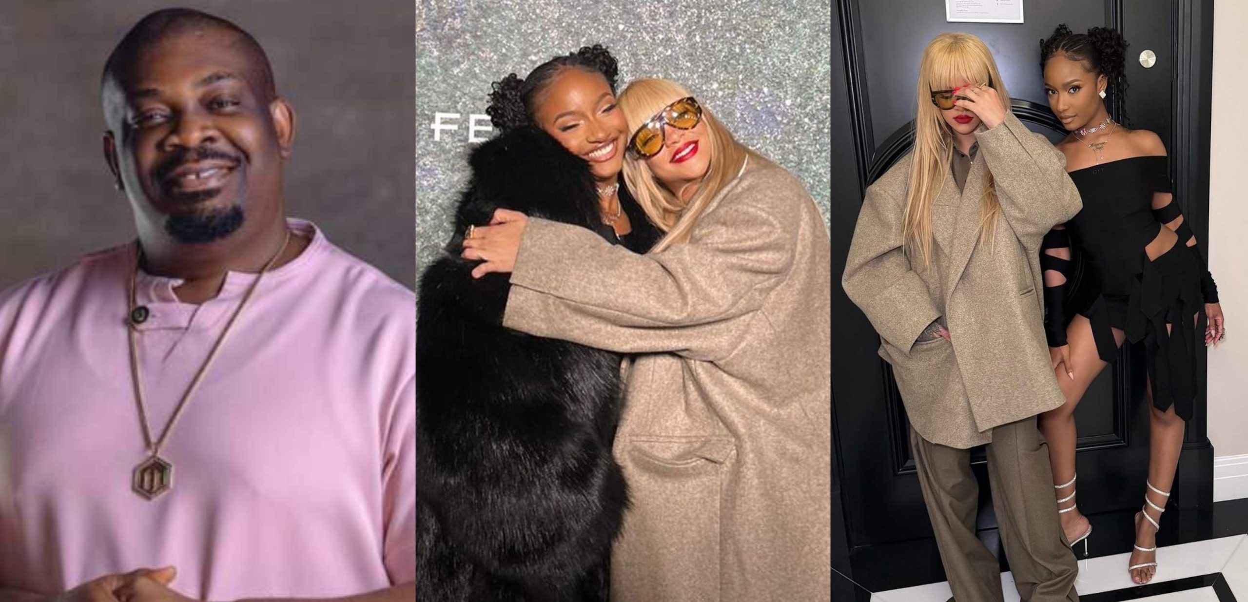 Don Jazzy hails Ayra Starr as she links up with top singer Rihanna