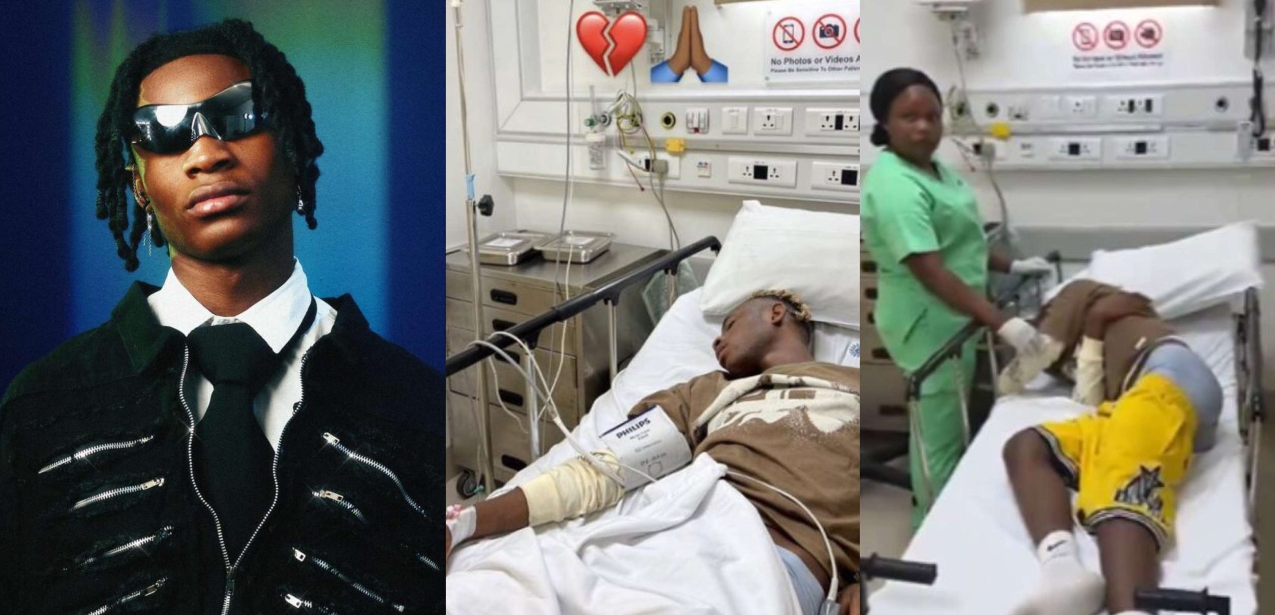 “Quick recovery” – Fans in fear as singer Khaid hospitalized due to internal bleeding (Video)