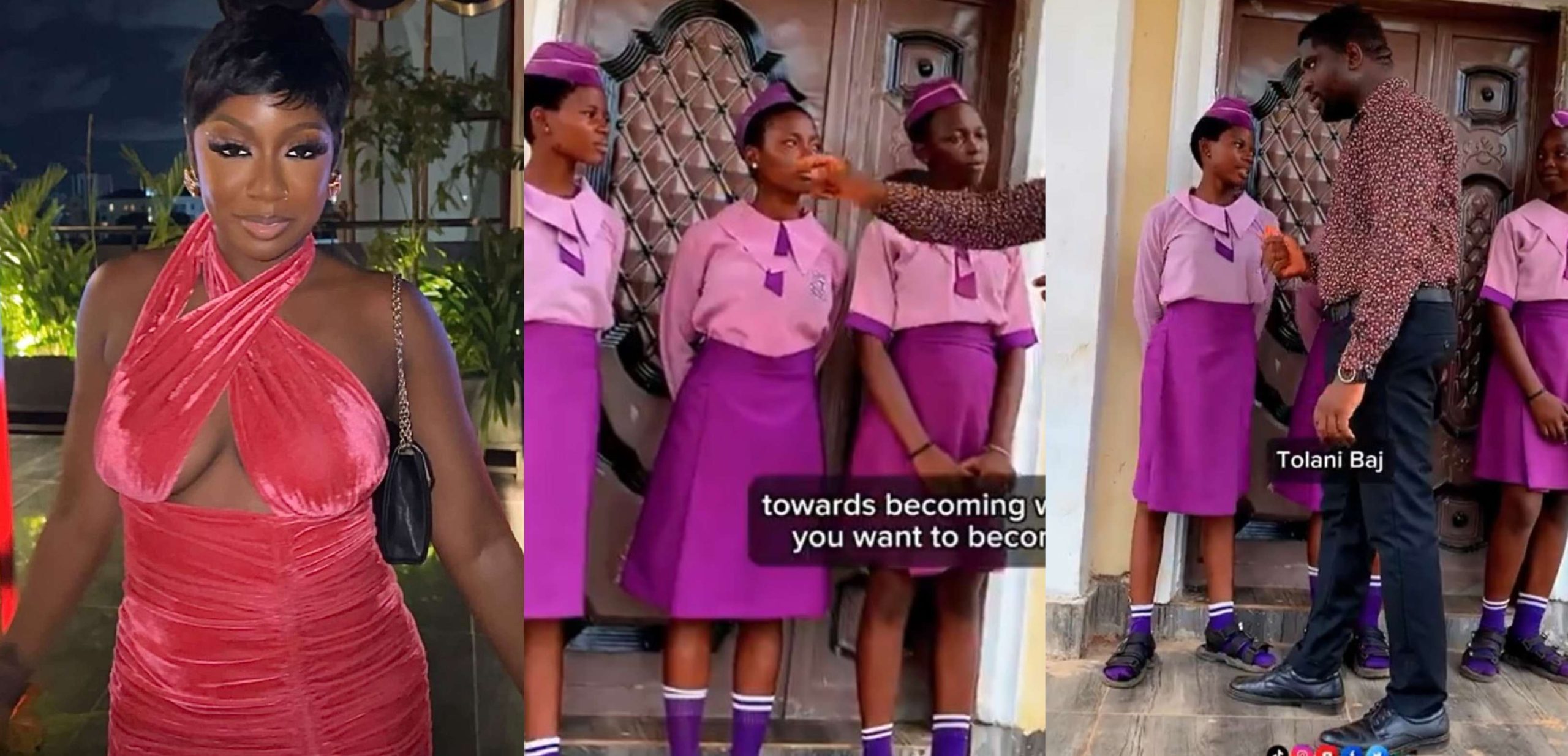Secondary school girl causes stir as she names Tolanibaj as her role model