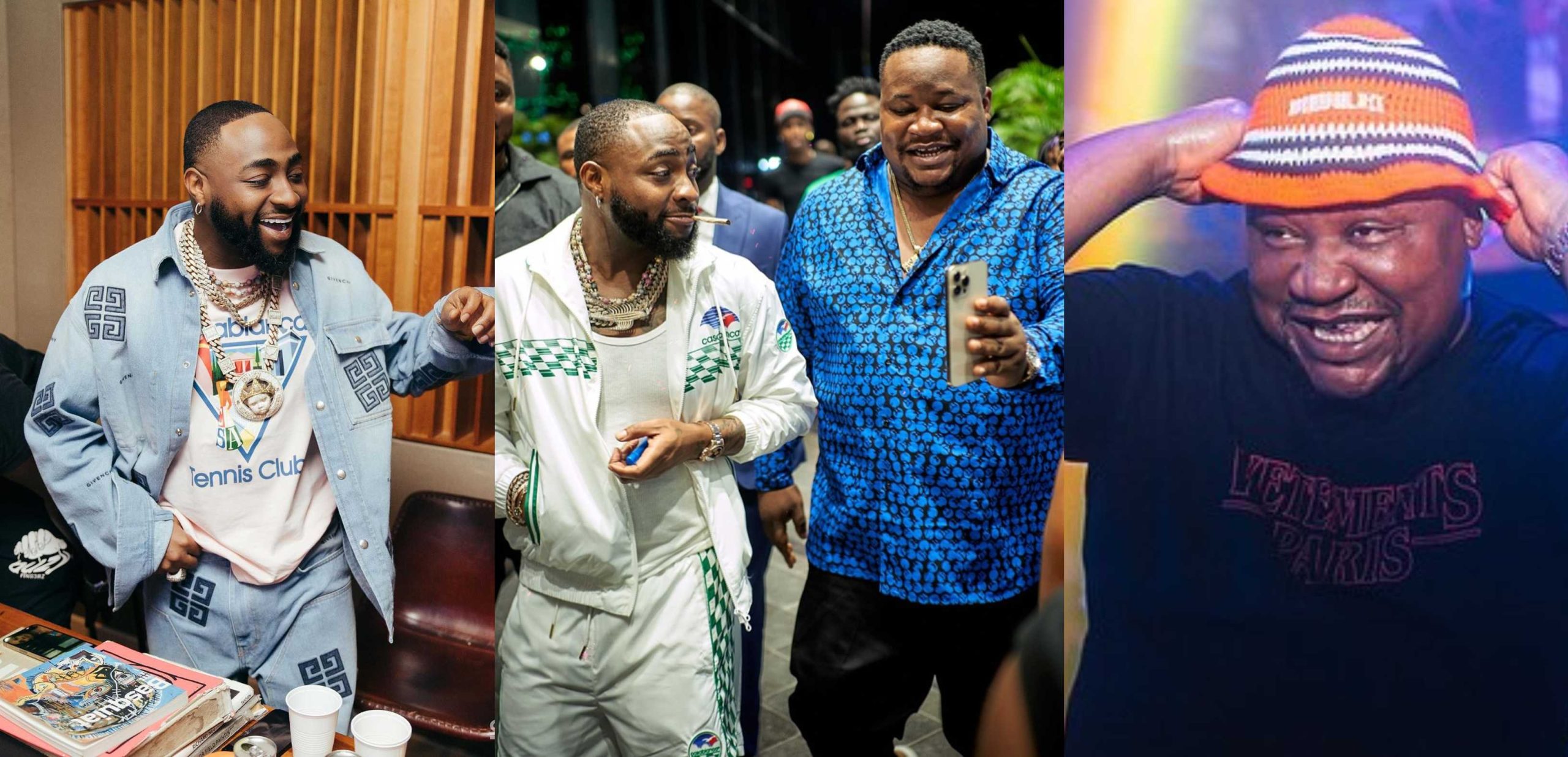 Singer Davido excited as court grants Cubana Chief Priest N10million bail following alleged Naira abuse