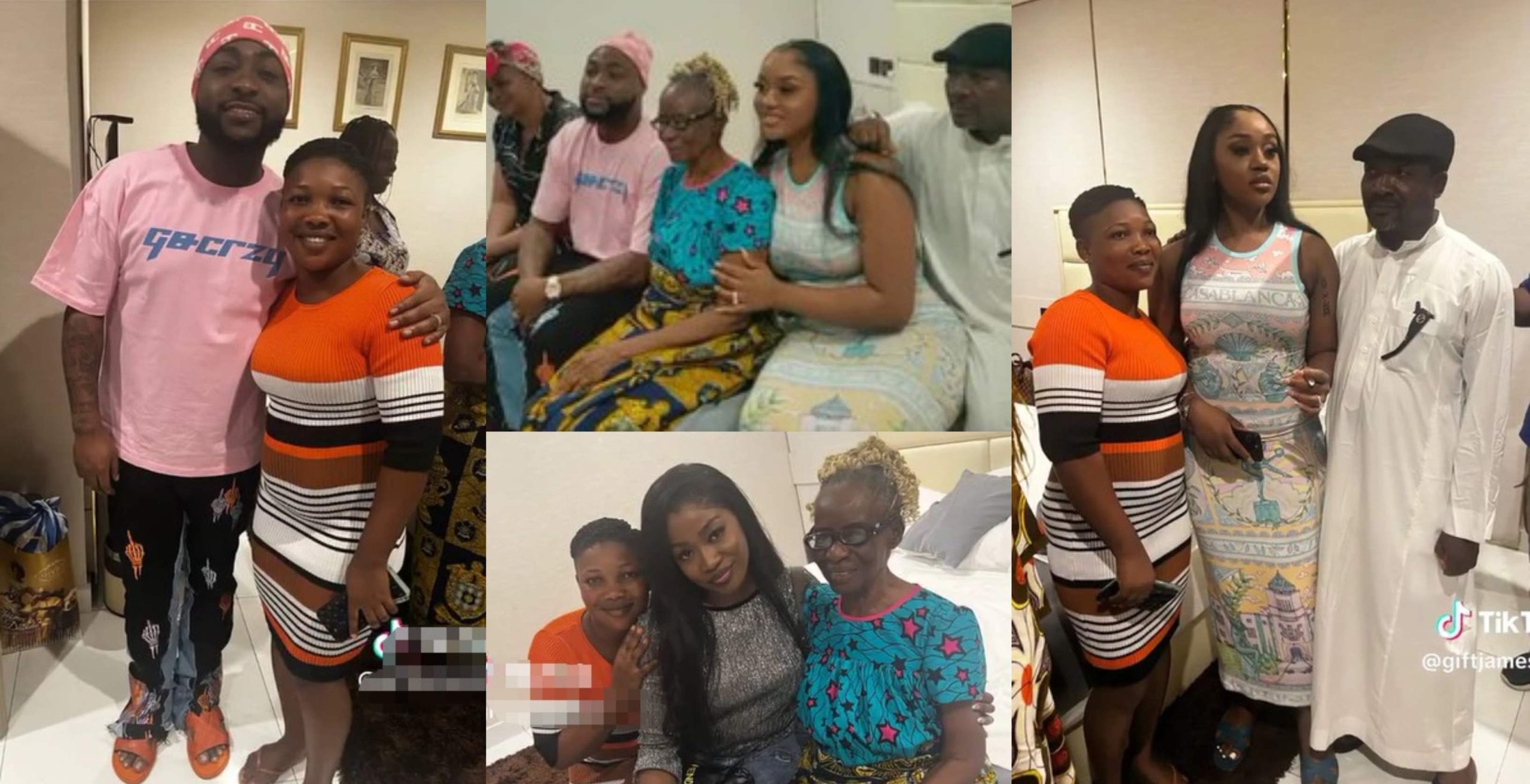Moment Davido spending quality time with Chioma family members sparks mixed reactions online [Video]