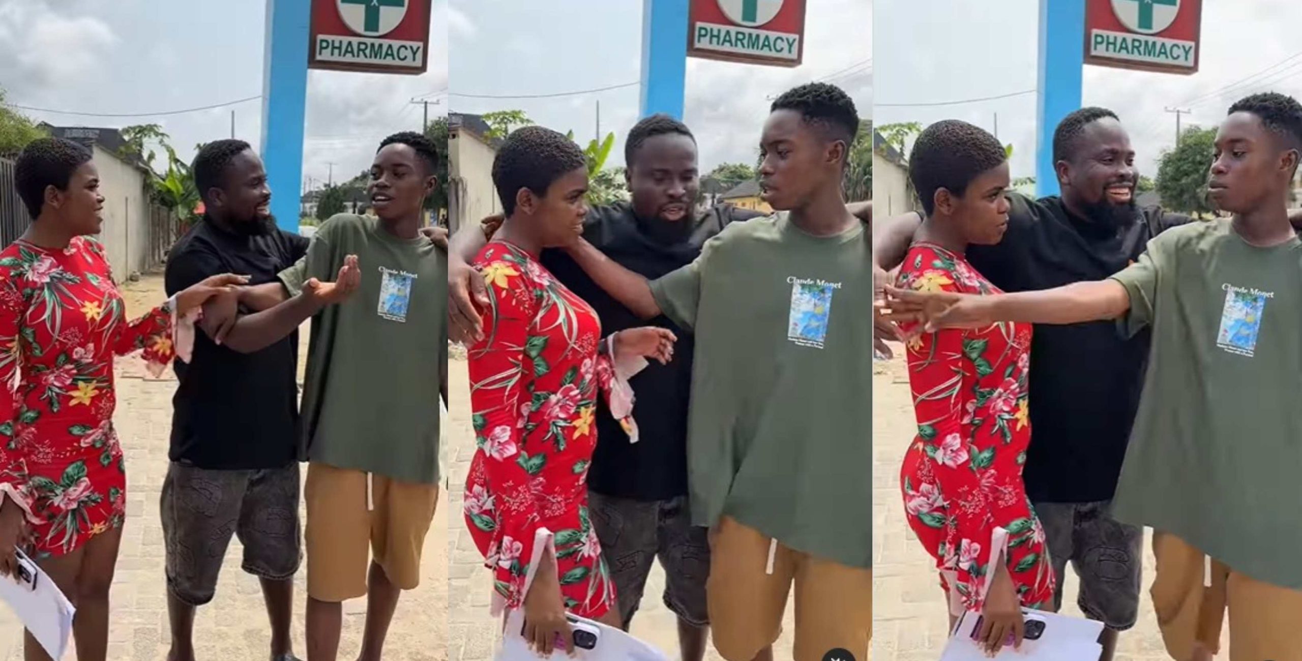 Hilarious moment TikToker Peller asked if he can die for his alleged love interest Jadrolita (Video)